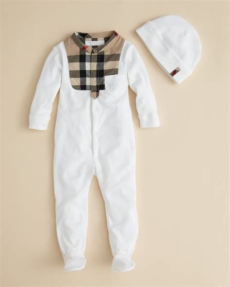 burberry newborn baby clothes|infant Burberry clothes onesie.